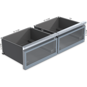 Liquidación: Refrigerador KFMC3846FD de 36 pulgadas MasterCool con puertas francesas, congelador inferior y cinta de transporte superior - Product Image 4