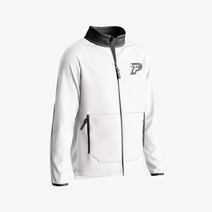 Veste polaire légère de haute qualité avec logo personnalisé pour hommes vêtements d'entraînement pour sports de plein air chauds et respirants avec fermeture éclair - Product Image 4