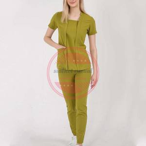 Uniforme de enfermería profesional para mujeres al por mayor, juego de uniforme duradero para hospital - Product Image 4