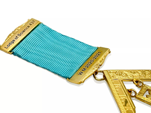 Craft Past Masters Breast Jewel Top Quality Custom Made Masonic Regalia Customized 2025 New Design Chest Tag Jewels Ronpex - Product Image 3