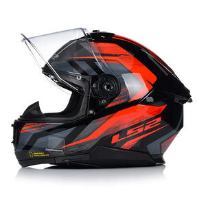 Casco Integral LS2 FF808 STREAM II Nuevo, Casco de Motocicleta Todoterreno con Doble Visera Abatible de PC, Talla XL con Cierre de Liberación Rápida - Product Image 2