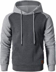 2025 hommes décontracté mode Joker Sublimation pull à capuche meilleure qualité drôle surdimensionné respirant conception solide motif OEM - Product Image 1