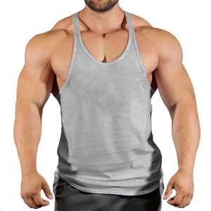 Débardeur de musculation stringer, débardeur de Gym, chemise sans manches pour hommes, gilet de Fitness, Singlet, vêtements de sport, d'entraînement, débardeur - Product Image 2