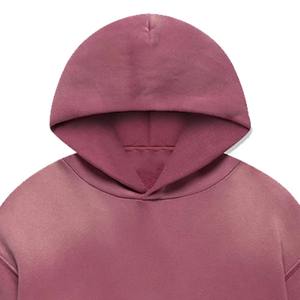 Sudaderas con Efecto Desgastado por el Sol de Alta Calidad, Lavado Ácido, Estilo Moderno, Venta al por Mayor, 100% Algodón, Cantidad Mínima de Pedido, Sudadera con Efecto Desgastado por el Sol para Hombre - Product Image 3