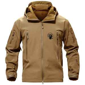 2026 OEM Designer Polyester Men's Bomber Jacket Winter Hooded <b>Waterproof</b> Eco-Friendly Stand Collar Canvas Formal Direct - Product Image 5