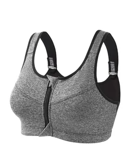 Commercio all'ingrosso su misura abbigliamento da allenamento reggiseno sportivo di alta qualità per donne palestra Fitness senza soluzione di continuità Yoga abbigliamento sportivo reggiseno