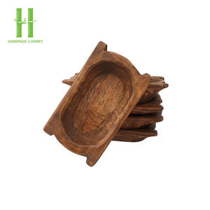 ชามแป้งไม้ขายดีสำหรับตกแต่งบ้าน ชามแป้งไม้ทำมือ รับผลิตตามแบบ (OEM) หลากหลายรูปทรง ผลิตด้วยมือในเวียดนาม - Product Image 3