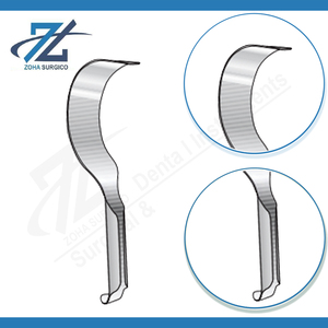 Rétracteurs abdominaux Deaver Poignées manuelles 38 mm de large Instruments chirurgicaux en acier inoxydable Certifiés CE Fabricant de haute qualité - Product Image 3