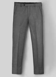 กางเกงขนสัตว์ทรงตรงสำหรับผู้ชายปรับแต่งได้สำหรับผ่อนคลาย100% - Product Image 4