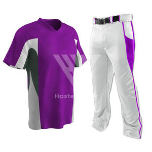 ชุดเบสบอลสำหรับผู้ชายและกางเกงระบายอากาศได้ดีวัสดุที่ดีที่สุดพิมพ์โลโก้ได้ตามต้องการ - Product Image 1