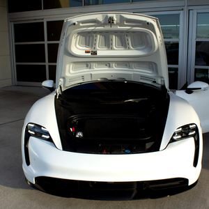 2020 taycan เทอร์โบ S 2,500ไมล์พวงมาลัยซ้ายรถซีดานมอเตอร์แบบอัตโนมัติมอเตอร์เดี่ยวแบตเตอรี่ประสิทธิภาพ FWD บวกเบาะหนัง R17ไฟ - Product Image 1