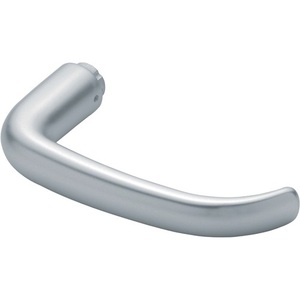 Manija de Puerta de Aluminio HOPPE, Pieza 1301, Color Natural, Cuadrada, 8mm, DIN, Izquierda/Derecha, para Ventana y Puerta - Product Image 1