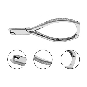 Nuevos Cortaúñas para Diabéticos con Cuchilla Redondeada, Instrumento de Podología, Alicates de Acero Inoxidable Afilados OEM de 11.5cm - Product Image 4