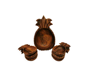 Saladier Ananas Forme Conception Restaurants Parties Fabrication Couverts Cuillère Ustensiles De Cuisine Service Vaisselle - Product Image 1