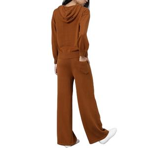 2025 nouvelle vente en gros vente chaude nouveauté imprimé deux pièces femmes survêtement mode tricot décontracté dame Jogging costume de haute qualité - Product Image 4