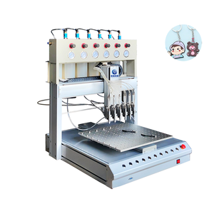 Mesin Cetak Tetes Otomatis 6 Warna dengan Garansi 2 Tahun Digunakan untuk Pembuatan Casing Kartu Kerja Silikon dan Dompet PVC - Product Image 2