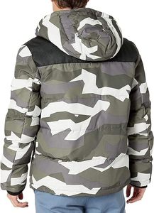 Chaqueta de Plumón Ecológica Ligera Personalizada para Hombre, de Invierno, con Doble Botonadura, Cálida, Cortavientos, con Capucha Alta, Transpirable, Talla XS - Product Image 2