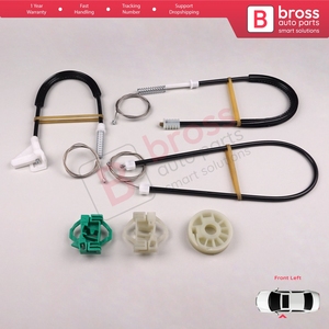 Kit de réparation de lève-vitre électrique BWR442, porte avant gauche pour Octavia MK1 1U 1996-2000 pré-lifting 1U0837461 - Product Image 2