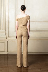 Traje de pantalones de mujer Calidad lujosa Nadia Pantalones acampanados con forro Conjuntos de mujer Ropa de mujer de buena calidad al por mayor - Product Image 3