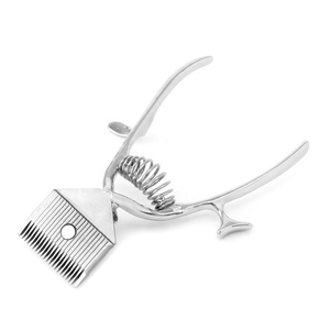 Tondeuses manuelles en acier inoxydable Outils de coiffure pour barbier Coupeur de coiffure domestique Base d'instruments chirurgicaux - Product Image 2