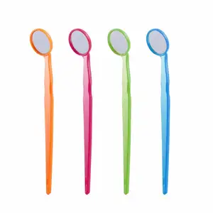 High Quality Dental Oral Mirrors Disposable Mirror With Plastic Handle
