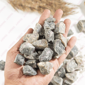 Piedras de Labradorita Natural de Alta Calidad, Imitación Antigua Tallada, Cristal en Bruto, Decoración Artística Patriótica, Ecológica - Product Image 1