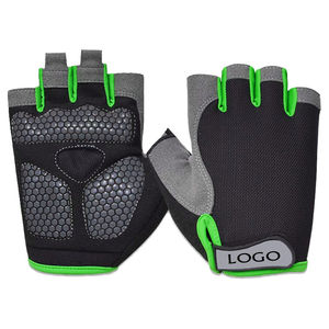 Gants de sport demi-doigts réglables - Gants de cyclisme robustes et confortables pour l'entraînement en salle de sport, la meilleure mode pour le cyclisme en plein air - Product Image 1