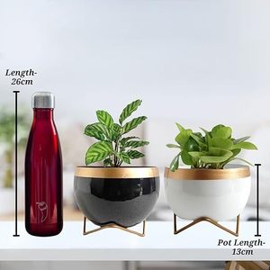 Nueva maceta creativa nórdica, lavabo Simple moderno grande, sala de estar, maceta de planta verde para interiores, personalizable - Product Image 3