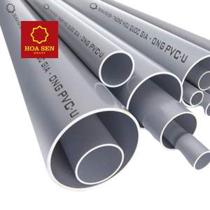 Tuyau de drainage en PVC blanc gris de fabrication vietnamienne, écologique, en vente chaude, à bas prix, personnalisé en usine - Product Image 3