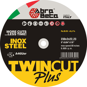 Disco Abrasivo Ferro Twin Cut Plus Diametro 115x1,6 - Product Image 3