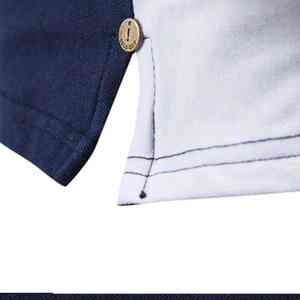 T-shirt polo en polyester grande taille avec logo personnalisé de haute qualité pour homme Design unique avec vente fabriqué avec un tissu unique - Product Image 5