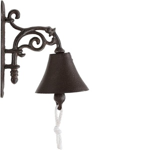 Outdoor Vintage Metal Outside Wall Mounted Doorbell Front Door School Restaurant Shop Entrance Decorative Hanging Doorbell - Product Image 3