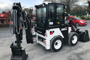 Nuevo Hidromek 62ss Retroexcavadora Compacta Componentes Clave Minicargadora Tractor Forestal Cargador Frontal Motor Kubota Bomba de Engranajes - Product Image 3