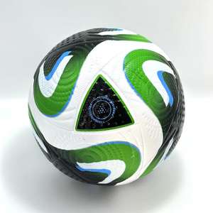 Haute Qualité Précision Shell Football Vert Noir Blanc Professionnel Match Formation Ballon De Football Durable PU Matériel - Product Image 1