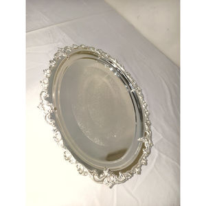 Serving Dishes Bowl <b>Tray</b> Hand Forged Design Border Top Quality Handmade Customized Displayed Coffee Cups <b>Tray</b> on Low Prices - Product Image 6