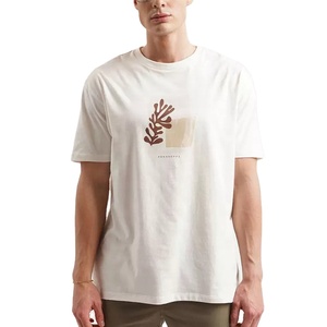 Nueva Camiseta de Hombre 2026 al por Mayor, Personalizada, 100% Algodón Orgánico, Gruesa, Ecológica, de Secado Rápido, Manga Corta, Alta Calidad - Product Image 1