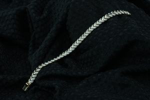 สร้อยข้อมือเพชรโมอิส VS1กลมสีโรสโกลด์สีทอง B2B โมอิสสำหรับปลูกในห้องปฏิบัติการสุดหรู - Product Image 4