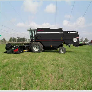 Mini-moissonneuses-batteuses chenillées rouges pour céréales, transmission par engrenages pour la récolte du riz, capacité 1500 kg, multifonctionnelles, économes en énergie, garantie 2 ans - Product Image 6
