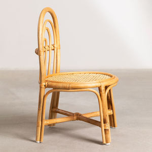 Chaise d'événements pour bébé en rotin de premier choix chaises d'événement en osier naturel faites à la main pour enfants tout-petits enfants - Product Image 3