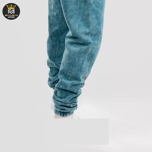 Jogging Wear Training Gym Acid Wash Jogger Professional Fabrique des pantalons pour hommes lavés légers et confortables - Product Image 5