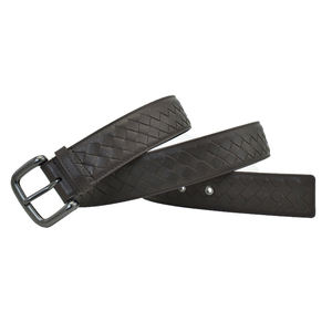 Ceinture en cuir de vachette rétro tout-aller faite à la main ceinture en cuir pour hommes boucle en cuivre longueur personnalisée en acier de haute qualité - Product Image 5