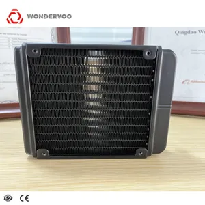 China Fabriek Prijs Hoge Efficiëntie Aluminium Micro Kanaal Buis Fin Mini Warmtewisselaar Airconditioner Radiator Condensor