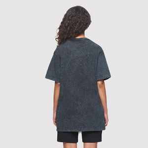 เสื้อยืดผ้าฝ้ายโอเวอร์ไซส์สำหรับผู้ชายเสื้อยืดวินเทจไม่มีลาย250Gsm ซักได้สำหรับ100 - Product Image 4