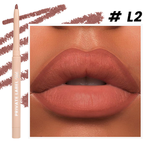 <span class=keywords><strong>Crayon</strong></span> à lèvres cosmétique végétalien pigmenté longue durée avec logo privé <span class=keywords><strong>crayon</strong></span> à lèvres rétractable mat de haute qualité - Product Image 5