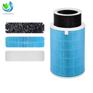 แผ่นกรองอากาศ HEPA ระดับมืออาชีพ OEM ประสิทธิภาพสูง H13 พร้อมแผ่นกรองคาร์บอนกัมมันต์ สำหรับเครื่องฟอกอากาศในบ้าน ใช้ได้กับ Mi 2/1/<span class=keywords><strong>2S</strong></span>/3/3H - Product Image 1