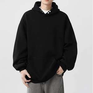 2025 420gsm Streetwear poids lourd pour l'impression bouffante hommes sweats à capuche 100% coton personnalisable armure lettre motif hommes - Product Image 2