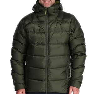 Chaqueta de Plumón Gruesa para Hombre, Personalizada, de Alta Calidad, con Estampado Cálido, Chaqueta con Capucha Aislante, Cortavientos, para Exteriores - Product Image 1