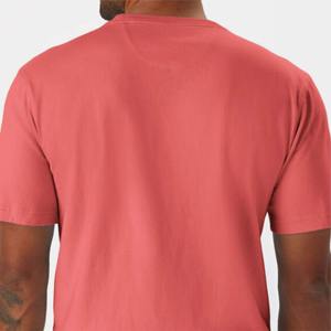 T-shirt pour homme en coton 100% de haute qualité, long et ample, à épaules tombantes, impression numérique personnalisée, streetwear décontracté, tee-shirt tendance - Product Image 2