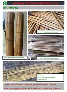 CANNE à peler en rotin brut de haute qualité d'origine vietnamienne pour meubles et cadeaux de fantaisie - Product Image 6