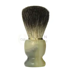 Оптовая продажа, кисти для бритья, высокое качество, деревянная ручка для бритья с синтетическими волосами, кисти для бритья